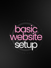 Basic Shopify Website Setup Service