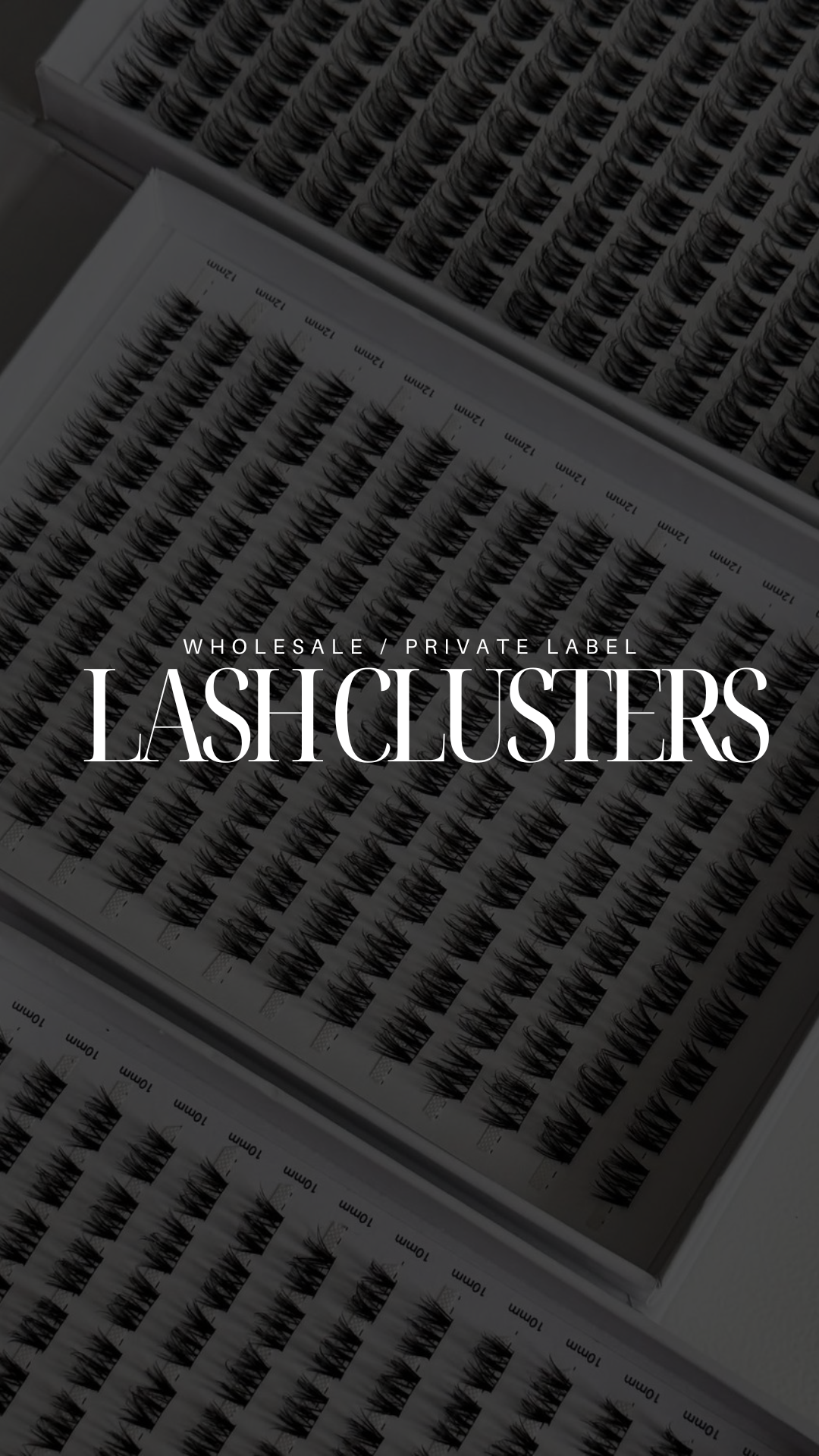 Wholesale Luxury DIY Lash Cluster Kit