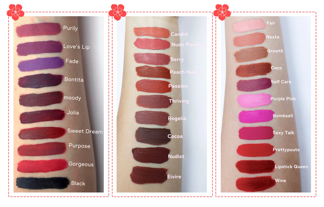 WHOLESALE MATTE LIQUID LIPSTICK