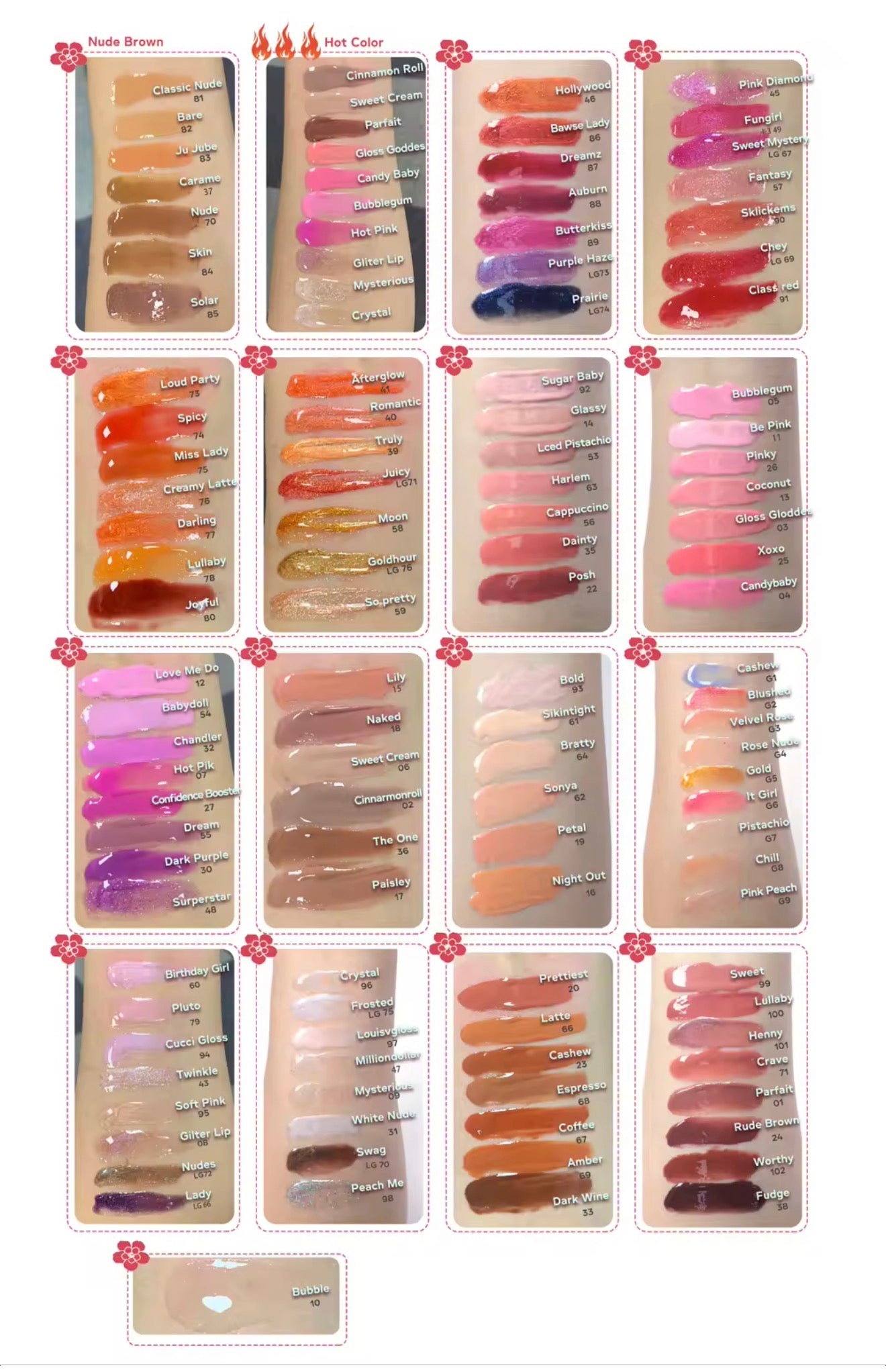 SAMPLE WHOLESALE PRODUCTS
