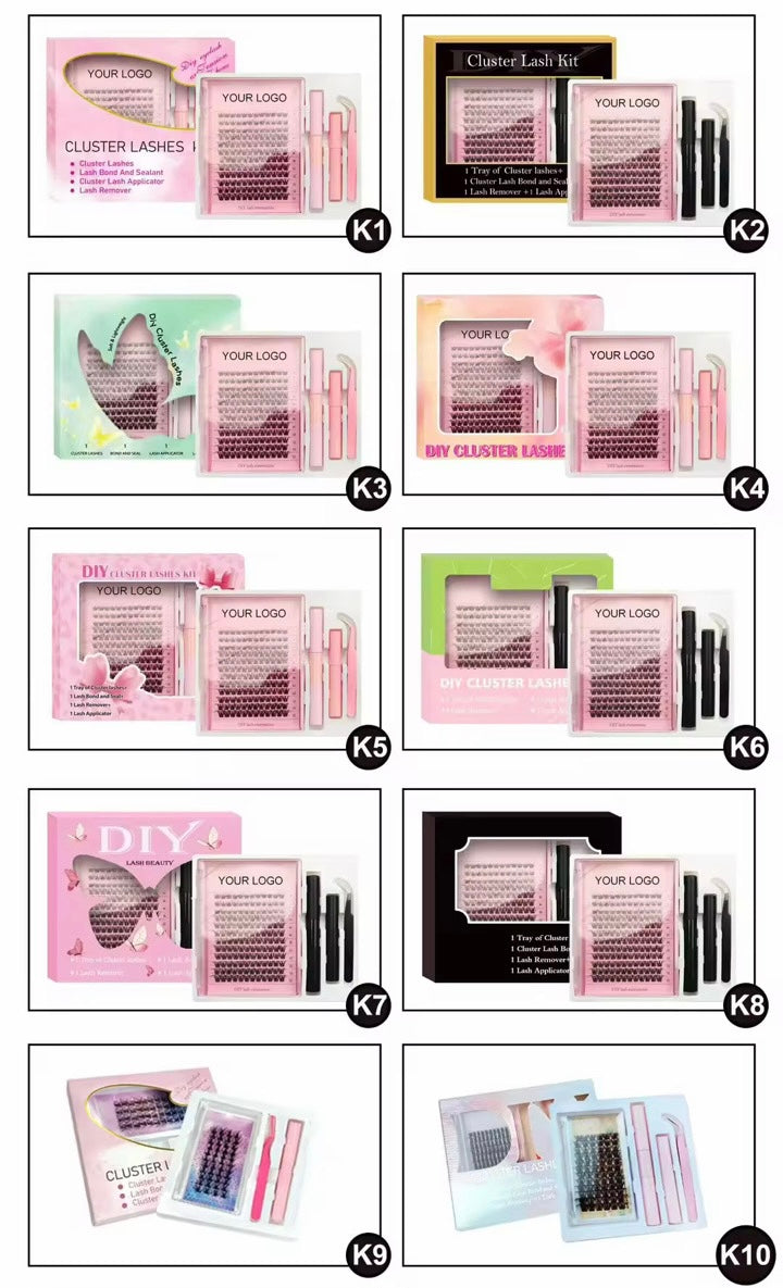 Wholesale Luxury DIY Lash Cluster Kit