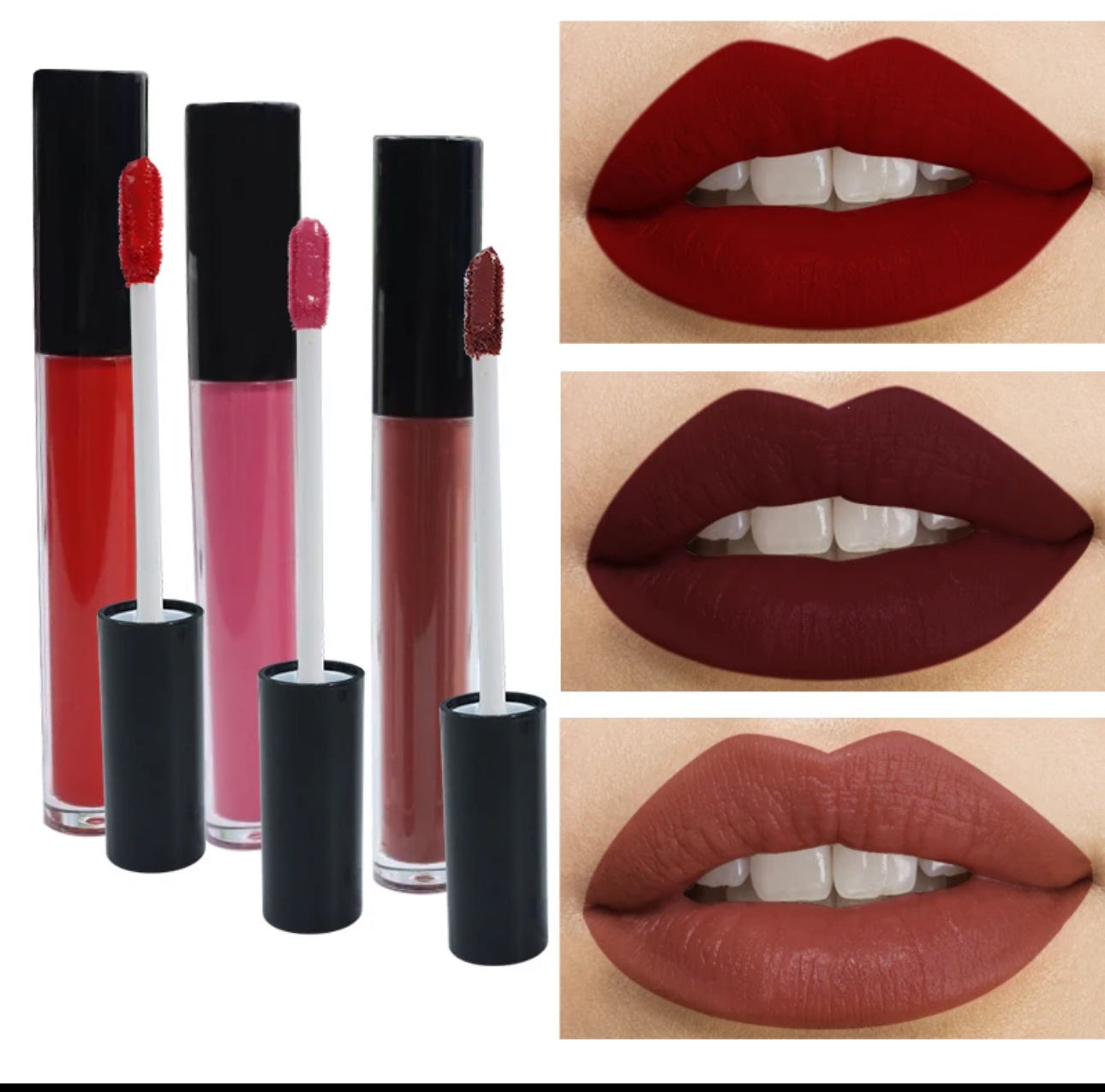 Wholesale Lot factory 10 Items 10 Luxury Lipsticks Mented Armani Natasha Authentic