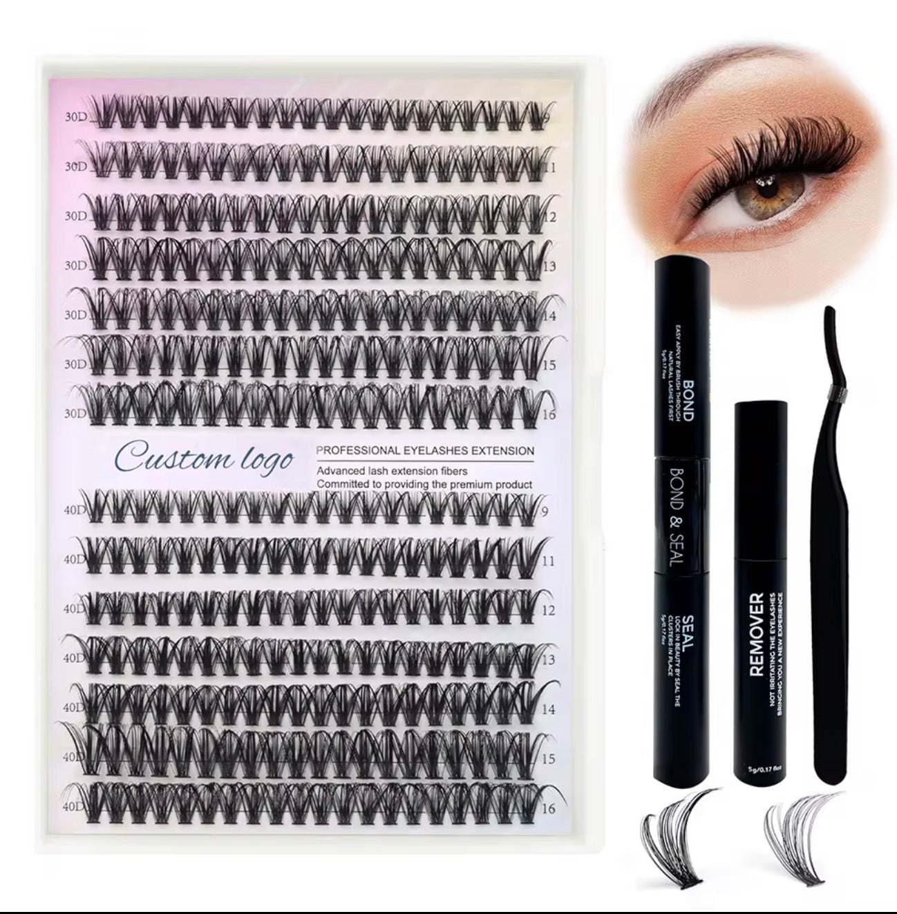 Wholesale Luxury DIY Lash Cluster Kit