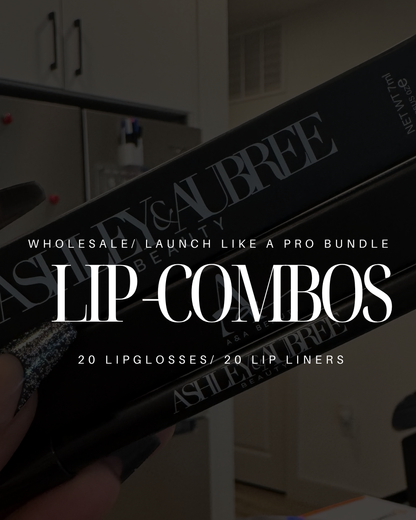 Wholesale Lip Gloss & Lip Liner Starter Bundles Custom Branded Products
