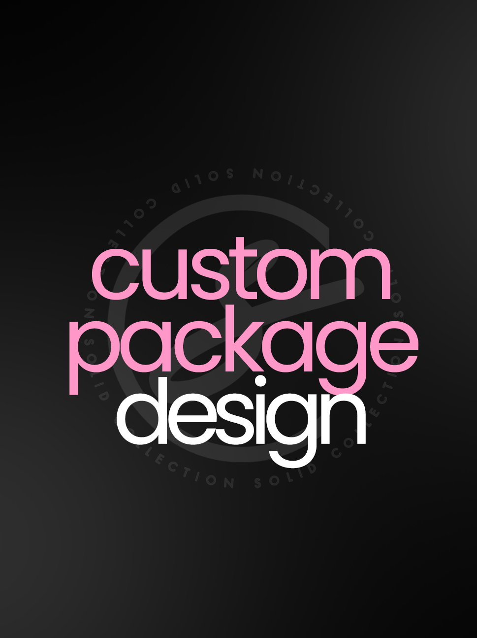 Custom Product Packaging Design